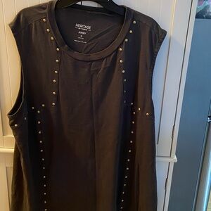 torrid Heritage Black Studded Women's Top